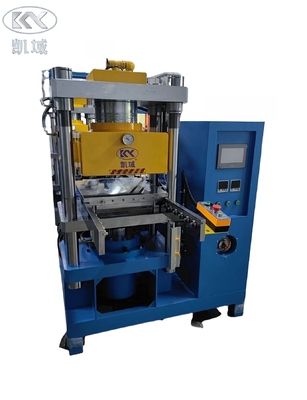 Máquina de fabricación de etiquetas de goma de silicona de 50T para la producción de tejidos