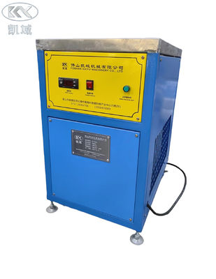 Un buen precio. Marca comercial de tejido Máquina de etiquetado de transferencia de calor de silicona semiautomática en línea