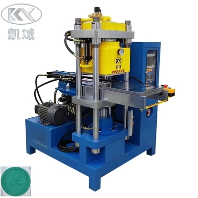 KY-0215 35T Máquina de etiquetado de silicona Máquina de fabricación de etiquetas de caucho para ropa industrial