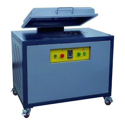 Revolucionario gabinete de vacío de doble cabeza para la producción de etiquetas de silicona con máquina de distribución de PVC de bajo ruido