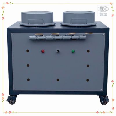 Un buen precio. Producción de etiquetas de silicona de alta capacidad con gabinete de vacío de doble cabeza y máquina dispensadora de PVC en línea