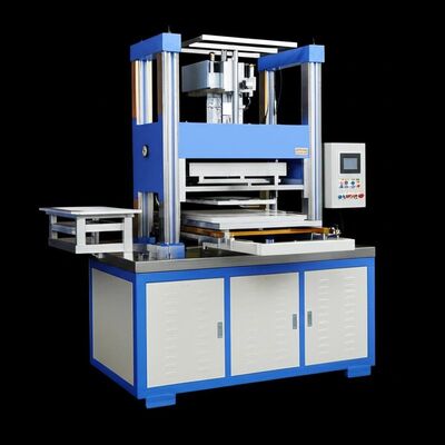 Un buen precio. Velocidad de relieve 2 Pcs por min Máquina de relieve de silicona con dimensiones 200X150x168cm y peso 280kg para el procesamiento de silicona en línea