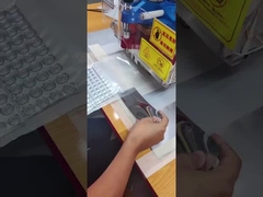 Máquina de etiquetado de transferencia de calor de caucho de silicona para ropa 5KW