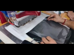 Máquina de relieve de camisetas de ropa 5kw PVC semiautomática